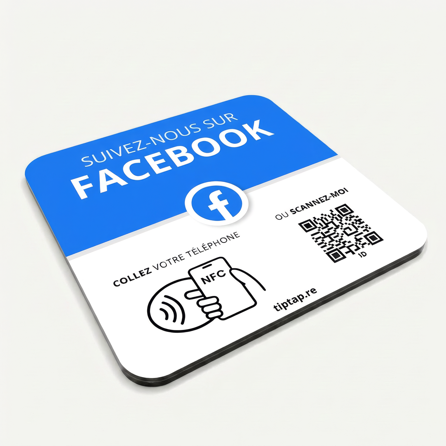 Plaque Like Facebook