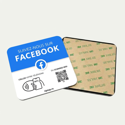 Plaque Like Facebook