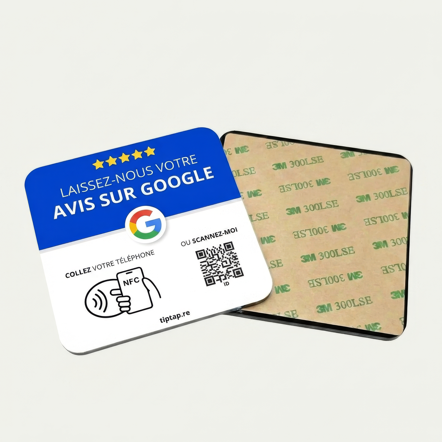 Plaque Avis Google