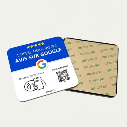 Plaque Avis Google