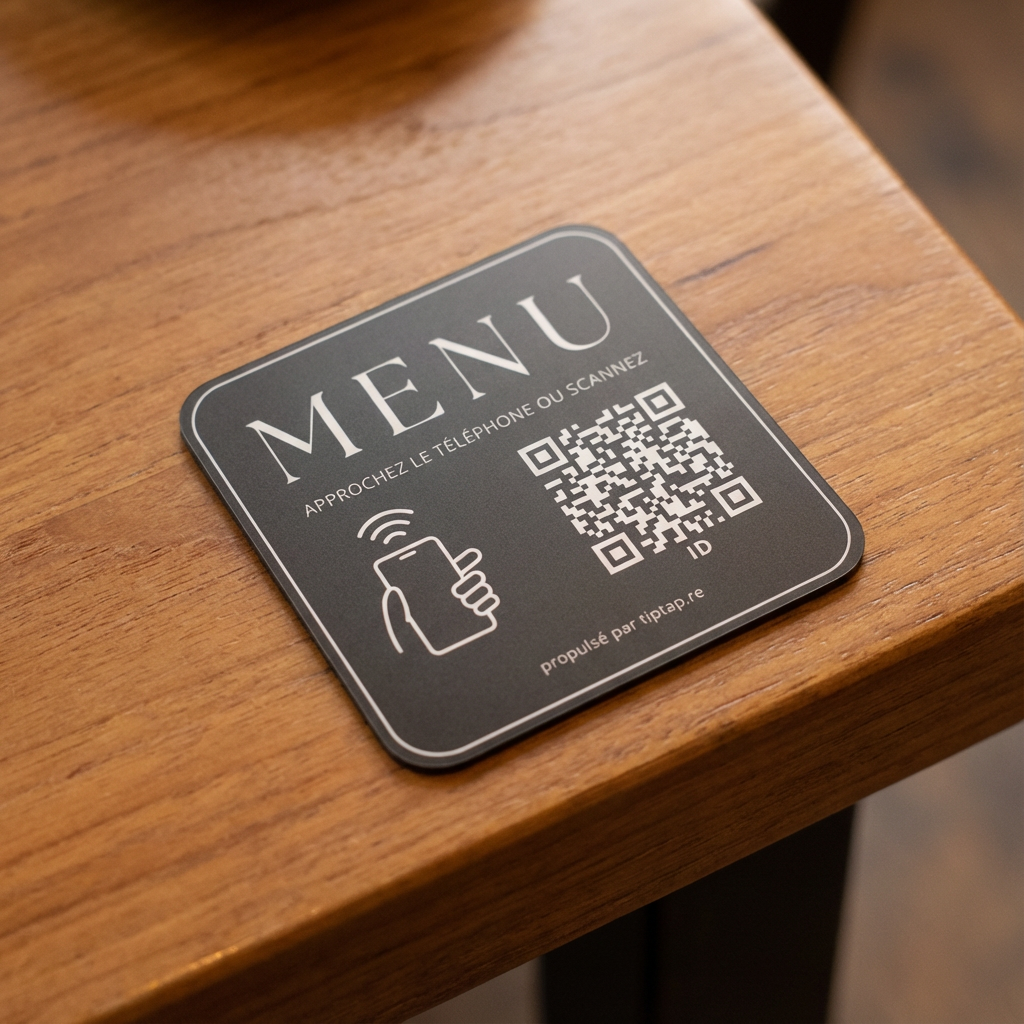 Plaque Menu Restaurant