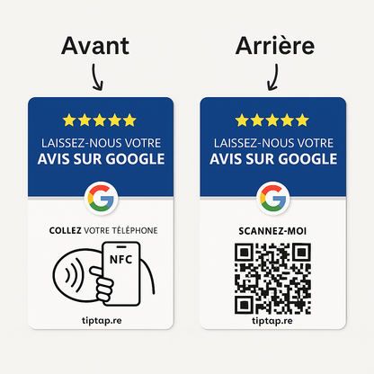 Carte Avis Google