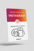Carte Follow Instagram